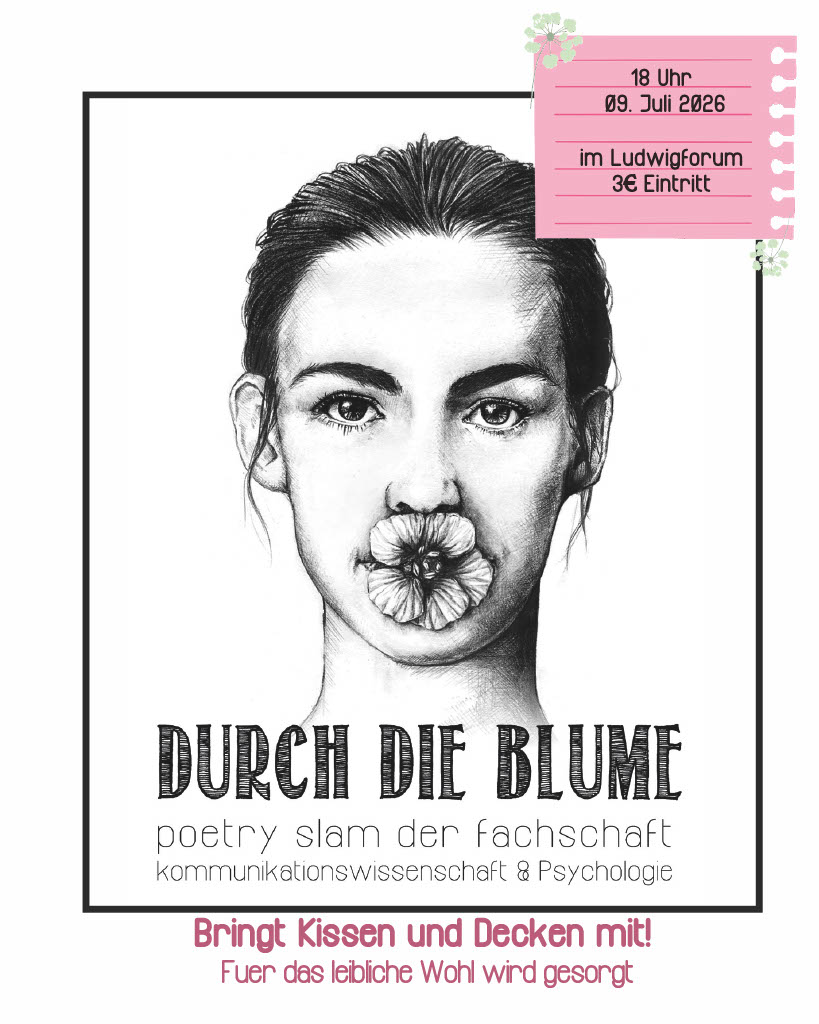 Durch die Blume – Poetryslam!